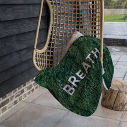 Benjamin Tate Design Wellness Breath Designer Blanket in Natural - Size: 120 cm x 150 cm - thumbnail 3