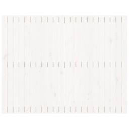 Berkfield Home Wall Headboard White 140x3x110 cm Solid Wood Pine - Size: 140 x 3 x 110 cm - thumbnail 4