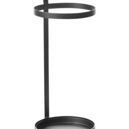 Wyld and Coco Black Powder-Coated Iron Umbrella Stand W21 x D21 x H50cm - thumbnail 2
