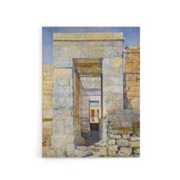 "Artery8 Newman East Entrance Isis Temple Canvas Wall Art Print - Size: W18"" x H24""" - thumbnail 1