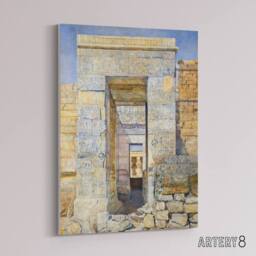 "Artery8 Newman East Entrance Isis Temple Canvas Wall Art Print - Size: W18"" x H24""" - thumbnail 2