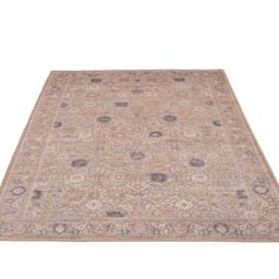 Kukoon Beige Floral Washable & Non Slip Distressed Living Room Area Rug - Size: 240 cm x 330 cm - thumbnail 4