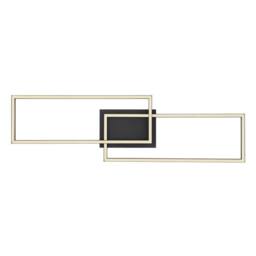 Netlighting Tatjana Semi Flush Ceiling Light Matt Black 2x LED 3000 6500K - thumbnail 4