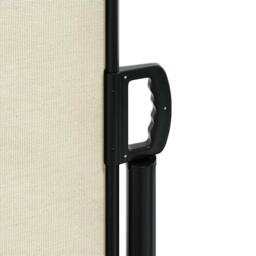 Berkfield Home Retractable Side Awning Cream 120x600 cm - thumbnail 8