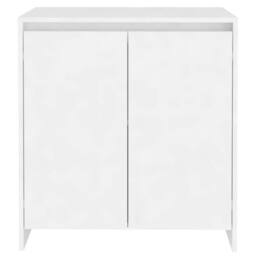 Berkfield Home Sideboard White 70x41x75 cm Engineered Wood - Size: 70 x 41 x 75 cm - thumbnail 6