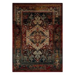 RugsX Wool Polonia Rug in Red - Size: 200 cm x 300 cm - thumbnail 2