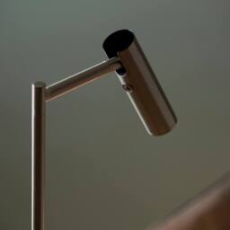 Netlighting Dedicated LED Reader Task Floor Lamp Satin Nickel in Grey - thumbnail 5