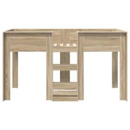 Berkfield Home Bunk Bed for Kids Sonoma Oak 80 x 200 cm Engineered wood in Brown - thumbnail 5