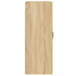 Berkfield Home Wall Mounted Cabinets 2 pcs Sonoma Oak Engineered Wood in Light Tan - thumbnail 8