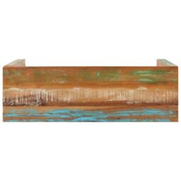 Berkfield Home Console Table 110x35x76 cm Solid Reclaimed Wood - Size: 110 x 35 x 76 cm - thumbnail 3