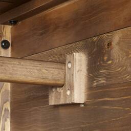 Cheshire Premium Legacy 2 Door Wardrobe in Cashew in Beige - thumbnail 7