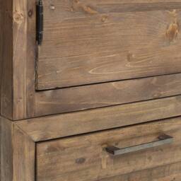 Cheshire Premium Legacy 2 Door Wardrobe in Cashew in Beige - thumbnail 6