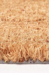 Homescapes Coir Cat Shaped Non-Slip Doormat in Natural - Size: 45 cm x 75 cm - thumbnail 3