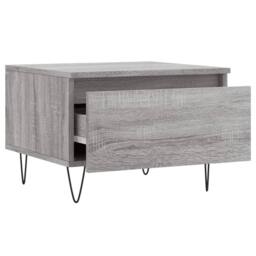 Berkfield Home Coffee Tables 2 pcs Grey Sonoma 50x46x35 cm Engineered Wood - Size: 50 x 46 x 35 cm - thumbnail 7