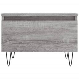 Berkfield Home Coffee Tables 2 pcs Grey Sonoma 50x46x35 cm Engineered Wood - Size: 50 x 46 x 35 cm - thumbnail 6