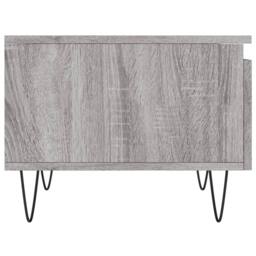 Berkfield Home Coffee Tables 2 pcs Grey Sonoma 50x46x35 cm Engineered Wood - Size: 50 x 46 x 35 cm - thumbnail 8