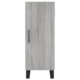 Berkfield Home Sideboard Grey Sonoma 34.5x34x90 cm Engineered Wood - thumbnail 6
