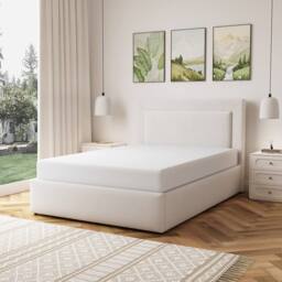 Artemis Home Weston Fabric 135cm Double Ottoman Bed Frame with Storage - Beige - thumbnail 2