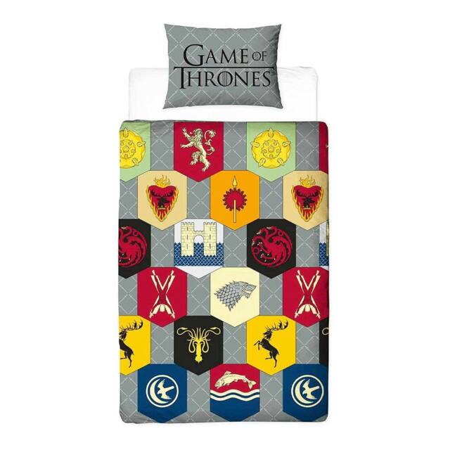 Game Of Thrones House Of The Dragon Reversible Duvet Set - Size: Single - image 1