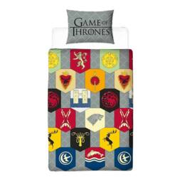 Game Of Thrones House Of The Dragon Reversible Duvet Set - Size: Single