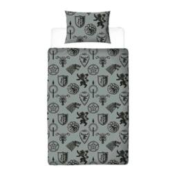 Game Of Thrones House Of The Dragon Reversible Duvet Set - Size: Single - thumbnail 2