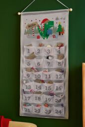 Personalised Memento Company Personalised Dinosaur Advent Calendar in Grey - thumbnail 4