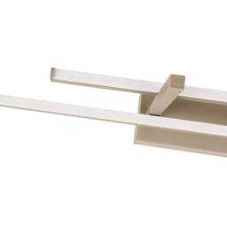 Eglo Trepiliano Aluminium & Steel Modern LED Linear Ceiling Light, Sandy in Beige - thumbnail 3