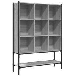 Berkfield Home Bookcase Grey Sonoma 102x30x141.5 cm Engineered Wood - thumbnail 1