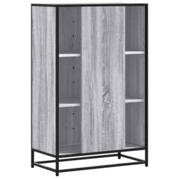 Berkfield Home Highboard Grey Sonoma 68x35x106.5 cm Engineered Wood & Metal - thumbnail 6