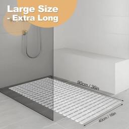 SPETLEK Non Slip Bath Mat in Grey - thumbnail 2