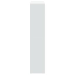 Berkfield Home Room Divider Bookcase White 69.5x29x137.5 cm Engineered Wood - thumbnail 6