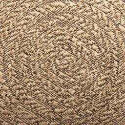 Berkfield Home Rug 120x170 cm Jute Look Indoor & Outdoor in Brown - Size: 100 cm diameter - thumbnail 6