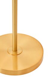 Orsina Clear Crystal Floor Lamp with Gold Metal Base, Elegant Crystal Bead Standing Lamp for Living Room - thumbnail 4