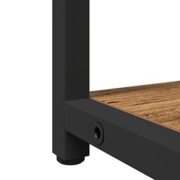 Berkfield Home Bathroom Mirror Cabinet Old Wood 60x16x60 cm Engineered Wood in Brown - Size: 60 x 16 x 60 cm - thumbnail 9