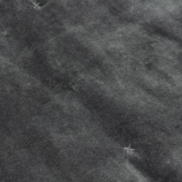 Yard Jaye Fringed Cotton Velvet Bedspread in Dark Blue - thumbnail 5