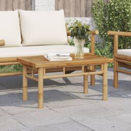 Berkfield Home Coffee Table 70x40x35 cm Bamboo in Brown - Size: 70 x 40 x 35 cm - thumbnail 1