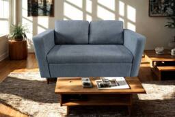 DS Living The Brenta 2 Seater Slide Storage Sofa in Grey - thumbnail 2
