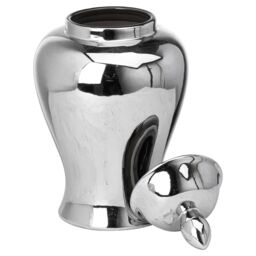 Love Lace Chrome Ginger Jar in Silver - thumbnail 2