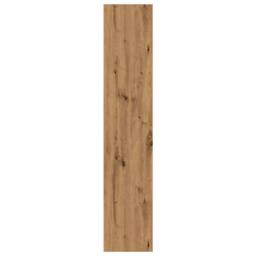 Berkfield Home Bookcase Artisian Oak 60x30x152 cm Engineered Wood in Brown - Size: 60 x 30 x 152 cm - thumbnail 5