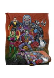 Warner Bros. Justice League Rogues Gallery Silky Touch Super Soft Throw Blanket 152 X 127 cm in White - thumbnail 2