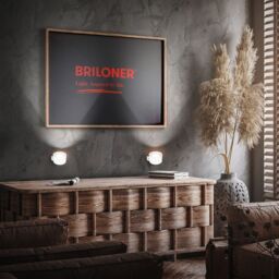 BRILONER 2 X Led Wall Light Rechargeable Reading Lamp Magnet Adjustable White Spotlight - thumbnail 5
