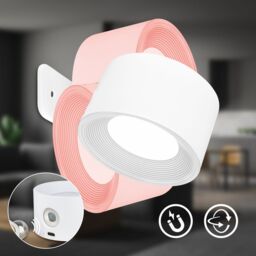 BRILONER 2 X Led Wall Light Rechargeable Reading Lamp Magnet Adjustable White Spotlight - thumbnail 7
