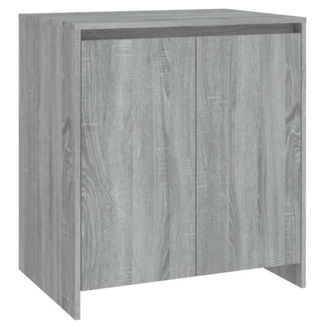 Berkfield Home Sideboard Grey Sonoma 70x41x75 cm Engineered Wood - Size: 70 x 41 x 75 cm - image 1