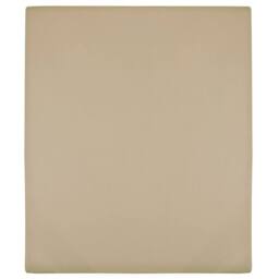 Berkfield Home Jersey Fitted Sheets 2 pcs Taupe 160x200 cm Cotton