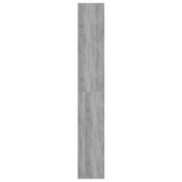 Berkfield Home Book Cabinet/Room Divider Grey Sonoma 60x30x198 cm - Size: 60 x 30 x 198 cm - thumbnail 6