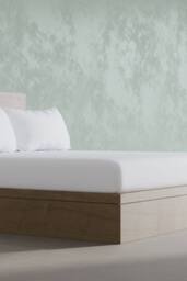 Panda London 100% Bamboo Bedding Fitted Sheet in White - Size: Super King - thumbnail 2