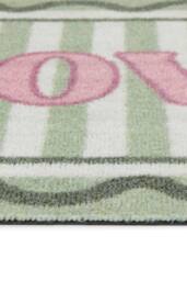 My Mat Nylon Indoor Pattern My Love in Green - Size: 50 cm x 75 cm - thumbnail 3
