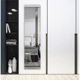 Kelvenix 4Pcs 30X30cm Square Self Adhesive Stick Mirror Home Decor New in Silver - Size: 30X30 cm - thumbnail 4
