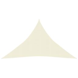 Berkfield Home Sunshade Sail 160 g/m¬≤ Cream 4x4x5.8 m HDPE - thumbnail 2