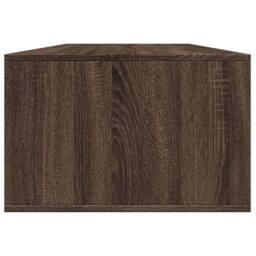Berkfield Home Modern Coffee Table Brown Oak 102x55x35 cm Engineered Wood - Size: 102 x 55 x 35 cm - thumbnail 5